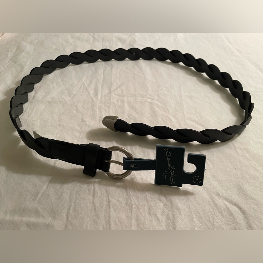 Universal Thread Black Rope Belt Size L - Picture 4 of 9